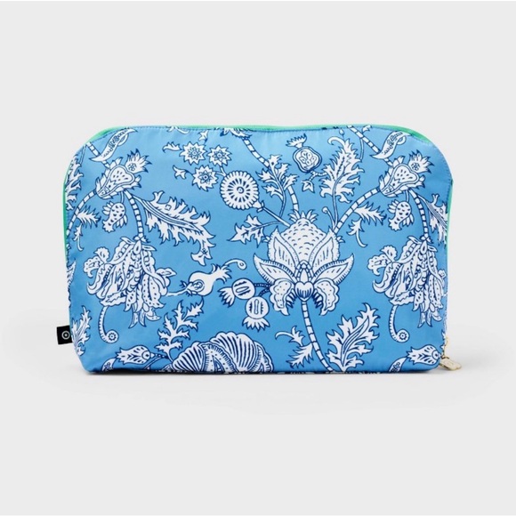 Roller Rabbit x Target 4pc Multi-Purpose Pouch Set Blue - Picture 3 of 4